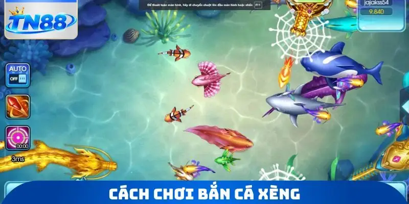 Cách chơi bắn cá xèng
